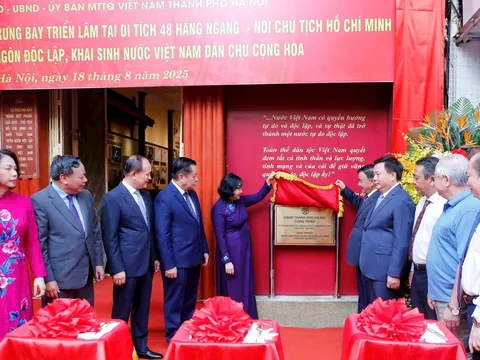 Hà Nội: Khai mạc trưng bày triển lãm tại Di tích lịch sử 48 Hàng Ngang