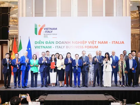Kết nối giao thương sôi nổi tại Diễn đàn Doanh nghiệp Việt Nam - Italia 2025
