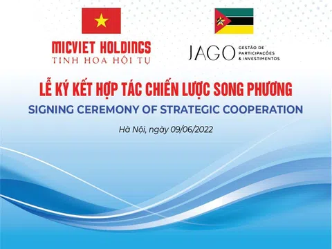 Lễ ký kết hợp tác chiến lược song phương Micviet Holdings – Jago