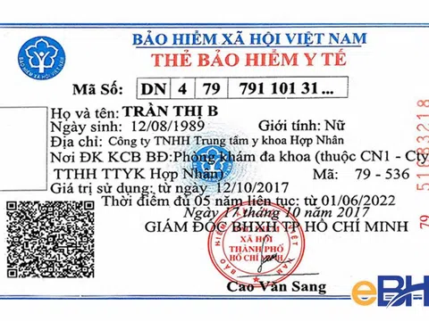 Những thay đổi đặc biệt cần lưu ý ở thẻ BHYT mới