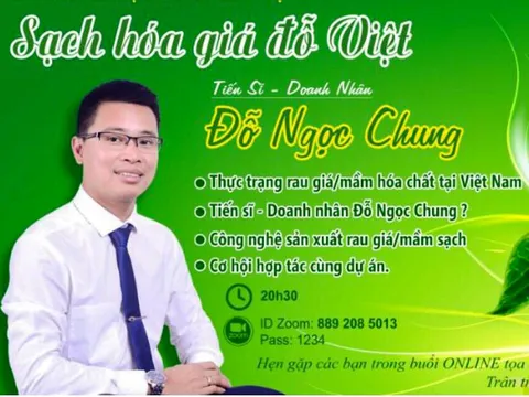 Sạch hóa giá đỗ Việt