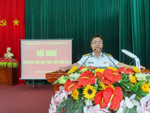 Vùng 2 Hải quân phổ biến, giáo dục pháp luật năm 2023