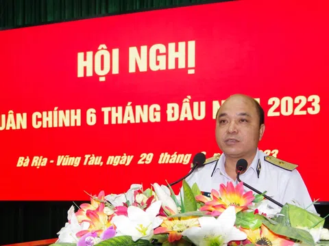 Vùng 2 Hải quân Hội nghị quân chính 6 tháng đầu năm 2023