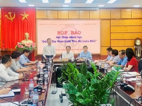 Hội thảo khoa học “Góp ý Dự thảo Luật Thủ đô (sửa đổi)” sẽ được tổ chức tại Đại học Luật Hà Nội