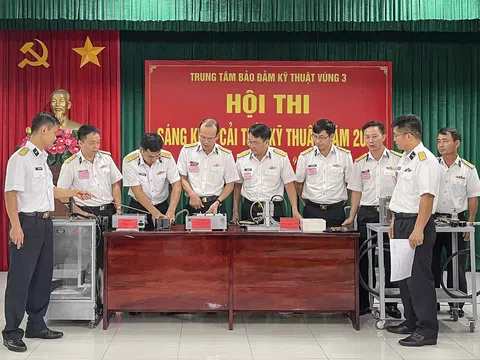 Trung tâm Bảo đảm kỹ thuật Vùng 3 Hải quân thi sáng kiến, cải tiến kỹ thuật năm 2023