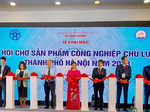 Khai mạc Hội chợ sản phẩm công nghiệp chủ lực TP Hà Nội năm 2023