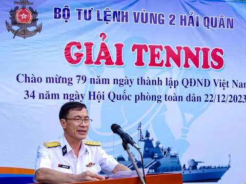 Vùng 2 Hải quân khai mạc giải thể thao chào mừng kỷ niệm 79 năm Ngày thành lập Quân đội nhân dân Việt Nam