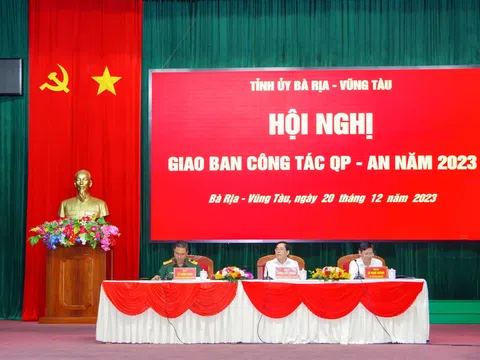 Vùng 2 Hải quân giao ban công tác quốc phòng – an ninh năm 2023