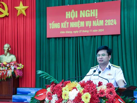 Các đơn vị thuộc Bộ Tư lệnh Vùng 5 Hải quân tổng kết nhiệm vụ năm 2024