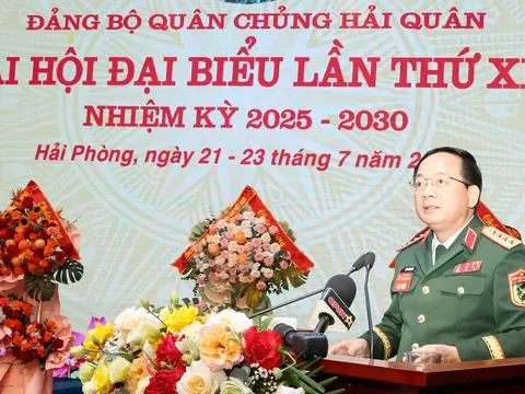 Khai mạc Đại hội đại biểu Đảng bộ Quân chủng Hải quân lần thứ XIV