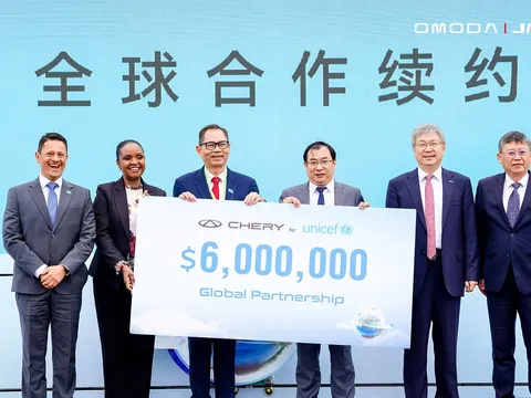 Tập đoàn Chery và UNICEF (Quỹ Nhi đồng Liên Hợp Quốc) mở rộng hợp tác 6 triệu USD: Việt Nam trở thành điểm sáng của hành trình giáo dục bền vững