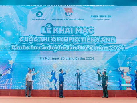 Khởi động cuộc thi Olympic tiếng Anh dành cho cán bộ trẻ với chủ đề “Master English - Courage to Integrate”