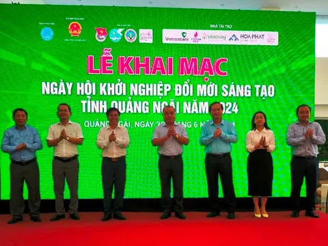 Khai mạc Ngày hội khởi nghiệp đổi mới sáng tạo tỉnh Quảng Ngãi năm 2024