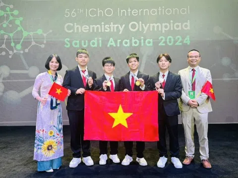 Olympic Hóa học quốc tế 2024: Việt Nam thắng lớn với 3 huy chương Vàng