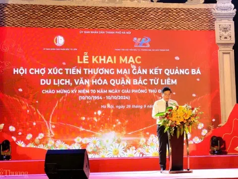 Khai mạc Hội chợ xúc tiến thương mại gắn kết quảng bá du lịch, văn hóa quận Bắc Từ Liêm