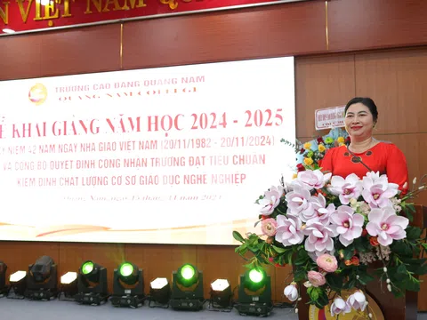 Trường Cao đẳng Quảng Nam khai giảng năm học 2024 - 2025