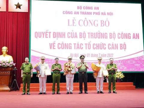 Ba tân Phó Giám đốc Công an TP. Hà Nội là ai?