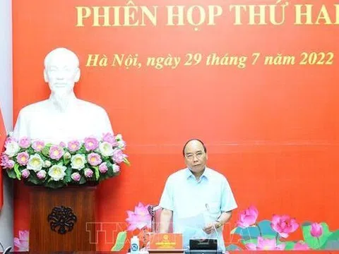 Chủ tịch nước chủ trì Phiên họp thứ hai Hội đồng Quốc phòng và An ninh