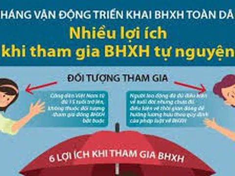 Thủ tục cho người lao động tự do muốn hưởng lương hưu