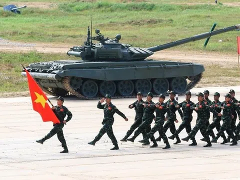 Đoàn Việt Nam tham dự khai mạc Army Games 2022