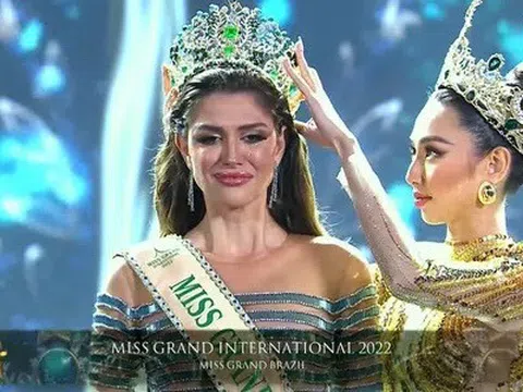 Người đẹp Brazil đăng quang Miss Grand International 2022, Đoàn Thiên Ân dừng chân Top 20