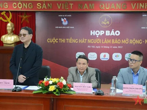 Cuộc thi Tiếng hát người làm báo mở rộng năm 2023 có nhiều nét mới