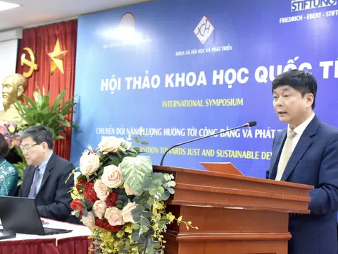 Tham luận tại Hội thảo Khoa học quốc tế "Chuyển đổi năng lượng hướng tới công bằng và Phát triển bền vững"