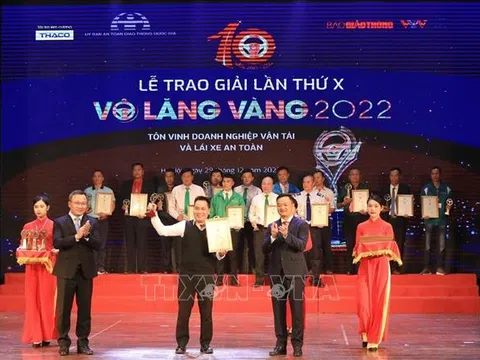 Trao giải 'Vô lăng vàng' năm 2022