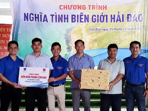 Chương trình “Nghĩa tình biên giới hải đảo” tại huyện đảo Côn Đảo 