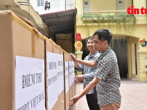 Trên 116.000 thí sinh thi vào lớp 10 Hà Nội làm thủ tục dự thi