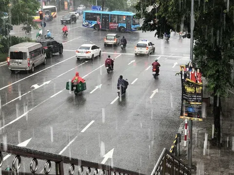 Dự báo thời tiết (28/6): Hà Nội ngày, chiều tối và đêm có mưa rào và dông