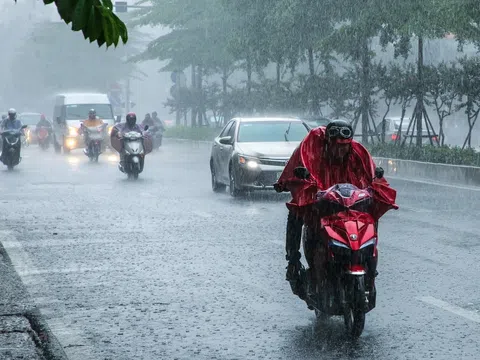 Dự báo thời tiết (19/7): Hà Nội mưa vừa mưa to và dông