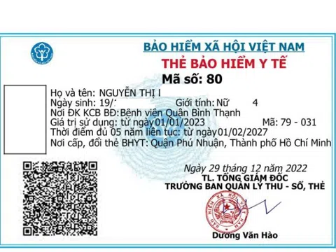 Các trường hợp cần cấp đổi lại BHYT trước ngày 1/7/2024