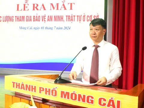 Quảng Ninh: Lễ ra mắt Lực lượng tham gia bảo vệ an ninh, trật tự ở cơ sở