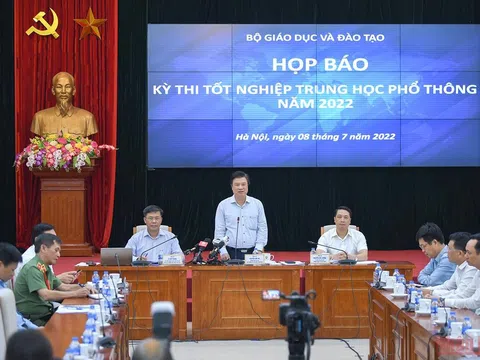 Kỳ thi tốt nghiệp trung học phổ thông 2022:  Chưa ghi nhận hiện tượng tiêu cực, gian lận có tổ chức