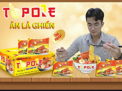 Mỳ tôm chua cay TOP ONE: Ăn là ghiền