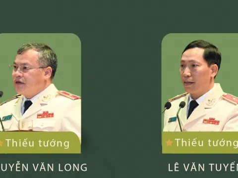 [Infographic] Chân dung hai tân Thứ trưởng Bộ Công an