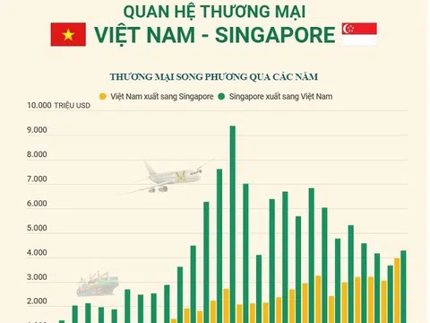 (Interactive) Quan hệ thương mại Việt Nam - Singapore