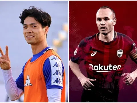 Công Phượng ‘sánh vai’ Iniesta trong top ngôi sao đáng xem AFC Champions League 2022