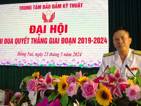 Trung tâm Bảo đảm kỹ thuật Vùng 2 Hải quân tổ chức Đại hội Thi đua Quyết thắng giai đoạn 2019-2024