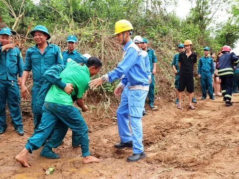 Lâm Đồng: Diễn tập phòng chống lũ lụt, đảm bảo an toàn hạ du đập thủy điện Đồng Nai 5