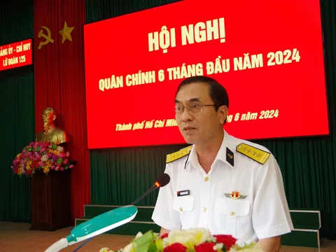 Lữ đoàn 125 Hải quân hoàn thành tốt nhiệm vụ 6 tháng đầu năm 2024