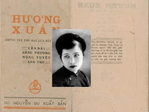 Thơ Hằng Phương nữ sỹ trong tập Hương Xuân 1943