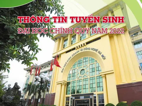 Đại học Kinh doanh và Công nghệ Hà Nội tuyển sinh Đại học chính quy năm 2022