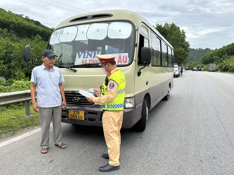 Nghệ An tổng kiểm soát phương tiện kinh doanh vận tải