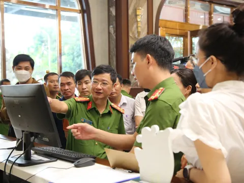 Công an Nghệ An triển khai mô hình quản lý lưu trú qua phần mềm ASM