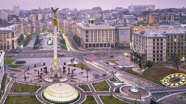 [Trực tiếp] - Những hình ảnh mới nhất từ thủ đô KIEV, UKRAINE