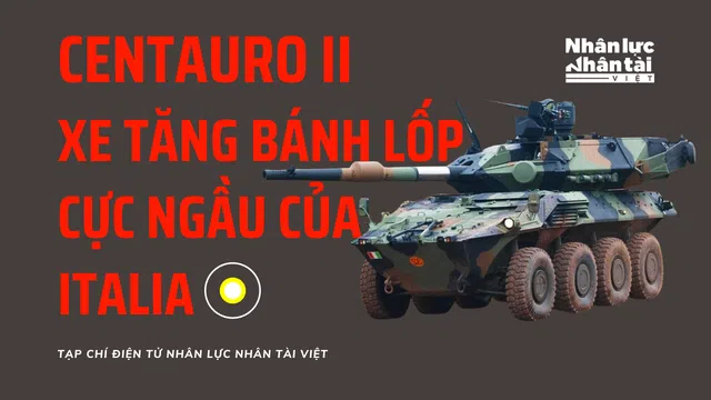 [Vũ khí] Centauro II - Xe tăng bánh lốp của Italia