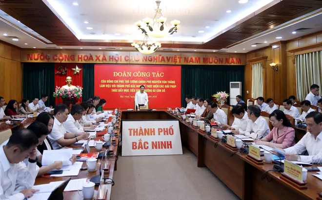 Phó Thủ tướng Nguyễn Văn Thắng: Khẳng định vị trí của Bắc Ninh là trung tâm công nghiệp chế biến, chế tạo hàng đầu