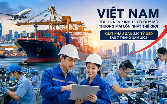 Gần 320 tỷ USD xuất khẩu 7 tháng đầu năm: Từ vị thế top 15 thương mại lớn nhất thế giới đến sức bật nguồn nhân lực Việt Nam